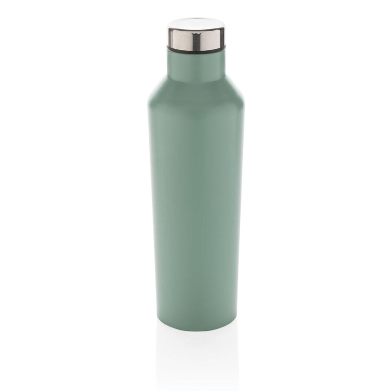 Bottiglia termica Modern in acciaio 500ml verde - personalizzabile con logo