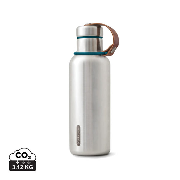 Bottiglia termica piccola Black+Blum 500ml azzurro - personalizzabile con logo