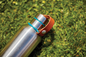 Bottiglia termica piccola Black+Blum 500ml azzurro - personalizzabile con logo