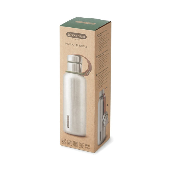 Bottiglia termica piccola Black+Blum 500ml - personalizzabile con logo