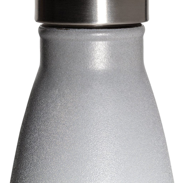 Bottiglia termica riflettente 500ml grigio - personalizzabile con logo