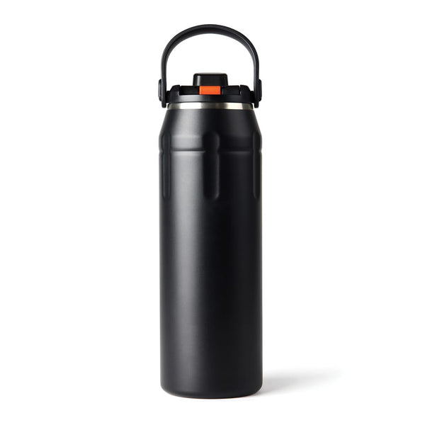 Bottiglia termica sportiva Nordic Drift Trail RCS 940ML nero - personalizzabile con logo