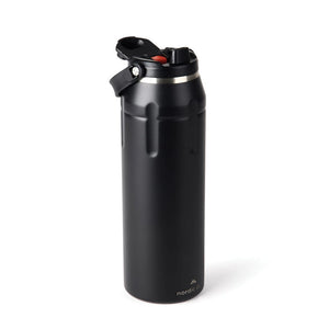 Bottiglia termica sportiva Nordic Drift Trail RCS 940ML nero - personalizzabile con logo