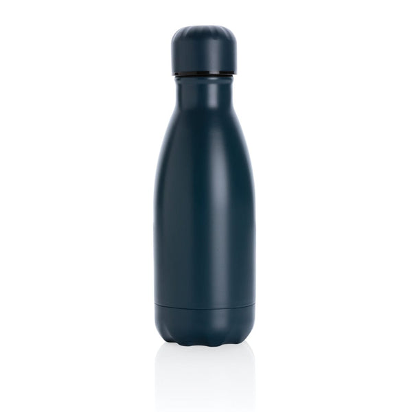Bottiglia termica tinta unita in acciaio 260ml - personalizzabile con logo