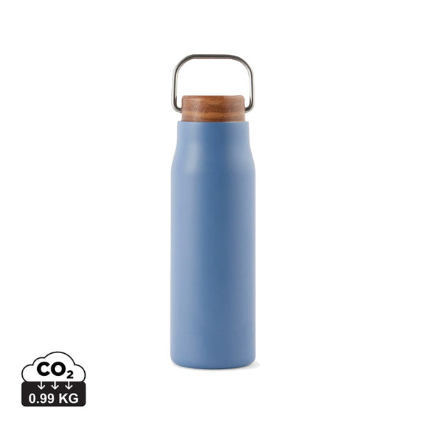Bottiglia termica VINGA Ciro in Acciaio RCS 300 ml blu - personalizzabile con logo