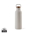 Bottiglia termica VINGA Ciro in Acciaio RCS 800 ml grigio - personalizzabile con logo
