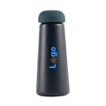 Bottiglia termica VINGA Erie in acciaio riciclato RCS 450 ml blu - personalizzabile con logo