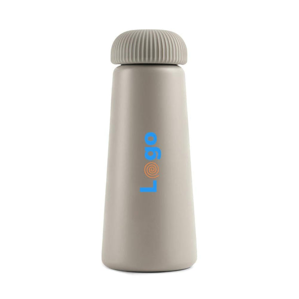 Bottiglia termica VINGA Erie in acciaio riciclato RCS 450 ml marrone - personalizzabile con logo