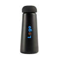 Bottiglia termica VINGA Erie in acciaio riciclato RCS 450 ml nero - personalizzabile con logo