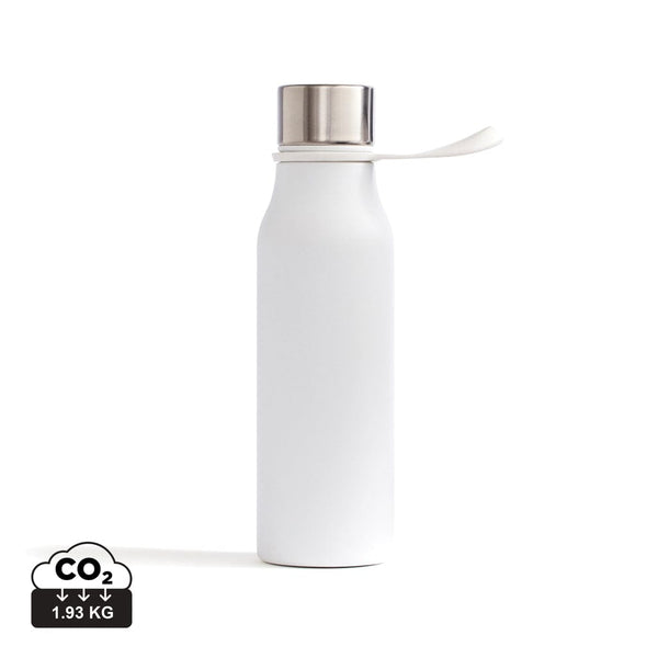 Bottiglia termica VINGA Lean bianco - personalizzabile con logo