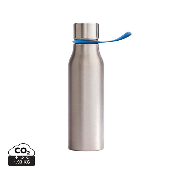 Bottiglia termica VINGA Lean blu navy - personalizzabile con logo