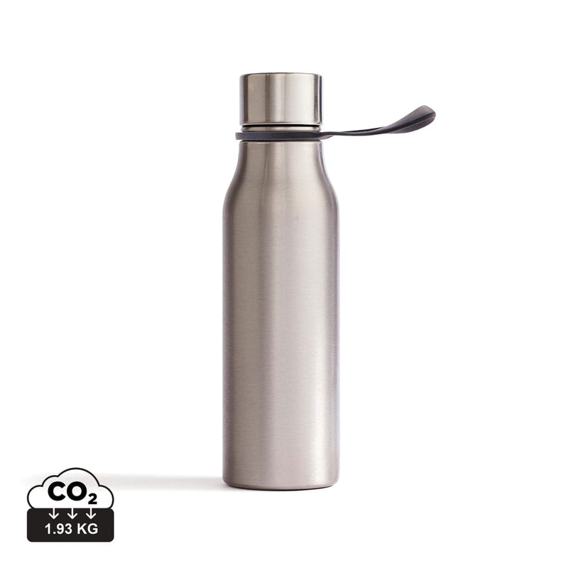 Bottiglia termica VINGA Lean color argento - personalizzabile con logo