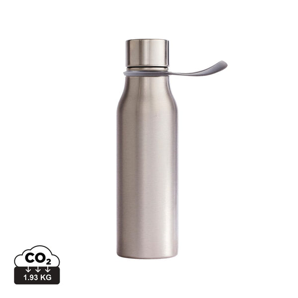 Bottiglia termica VINGA Lean grigio scuro - personalizzabile con logo