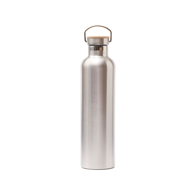 Bottiglia termica VINGA Miles Large 1000ml color argento - personalizzabile con logo