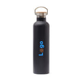 Bottiglia termica VINGA Miles Large 1000ml nero - personalizzabile con logo