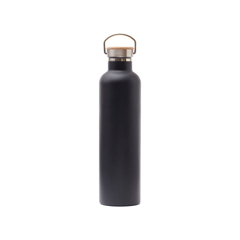 Bottiglia termica VINGA Miles Large 1000ml nero - personalizzabile con logo