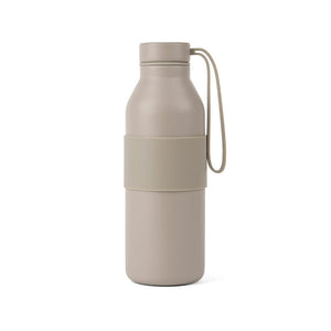 Bottiglia termica VINGA Niro in rAcciaio RCS 500ML beige - personalizzabile con logo