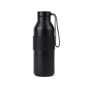 Bottiglia termica VINGA Niro in rAcciaio RCS 500ML nero - personalizzabile con logo