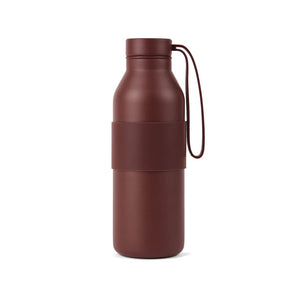 Bottiglia termica VINGA Niro in rAcciaio RCS 500ML rosso - personalizzabile con logo