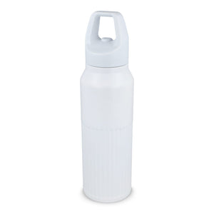 Bottiglia Thermo Easy-Click da 500 ml Bianco - personalizzabile con logo