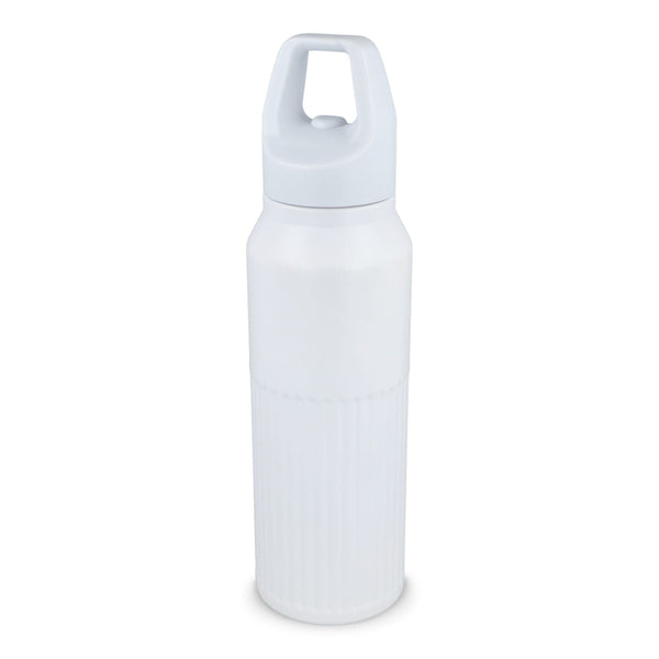 Bottiglia Thermo Easy-Click da 500 ml Bianco - personalizzabile con logo
