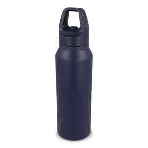 Bottiglia Thermo Easy-Click da 500 ml blu navy - personalizzabile con logo