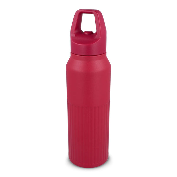 Bottiglia Thermo Easy-Click da 500 ml Rosso - personalizzabile con logo