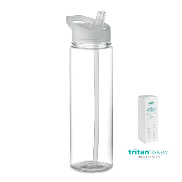 Bottiglia Tritan Renew™ 650 ml trasparente - personalizzabile con logo
