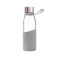 Bottiglia VINGA Lean Glass grigio - personalizzabile con logo