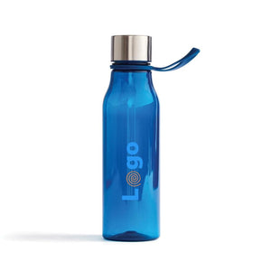 Bottiglia VINGA Lean Tritan blu navy - personalizzabile con logo