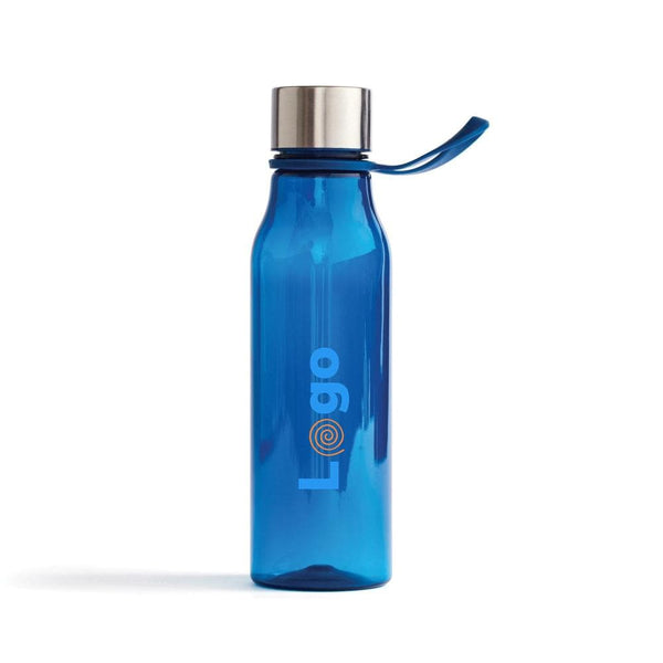 Bottiglia VINGA Lean Tritan blu navy - personalizzabile con logo