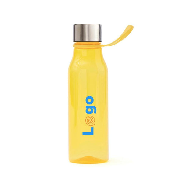 Bottiglia VINGA Lean Tritan giallo - personalizzabile con logo