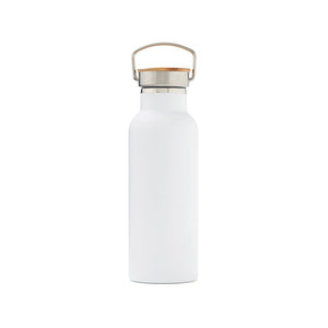 Bottilgia termica VINGA Miles 500ml bianco - personalizzabile con logo