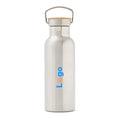 Bottilgia termica VINGA Miles 500ml color argento - personalizzabile con logo