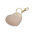 Boutique Heart Key Clip rosa - personalizzabile con logo