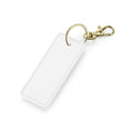Boutique Key Clip bianco - personalizzabile con logo