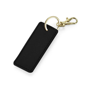 Boutique Key Clip nero - personalizzabile con logo