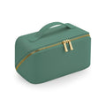 Boutique Open Flat Accessory Case verde - personalizzabile con logo