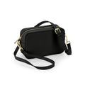 Boutique Structured Cross Body Bag nero - personalizzabile con logo