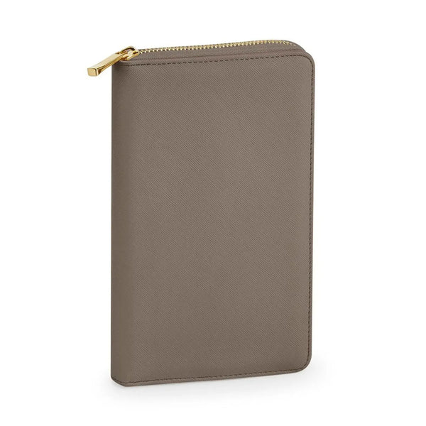 Boutique Travel Jewellery Case marrone - personalizzabile con logo