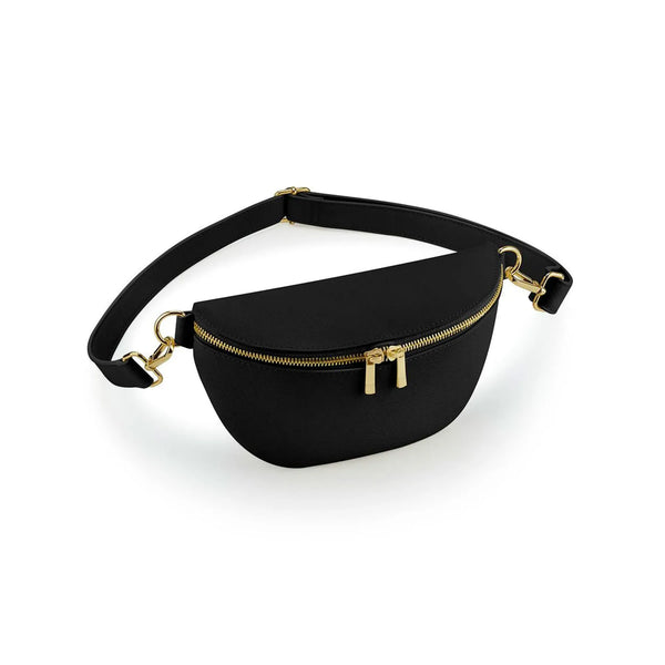 Boutique Waist Bag nero - personalizzabile con logo