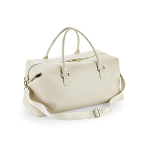 Boutique Weekender beige - personalizzabile con logo