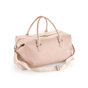 Boutique Weekender rosa - personalizzabile con logo