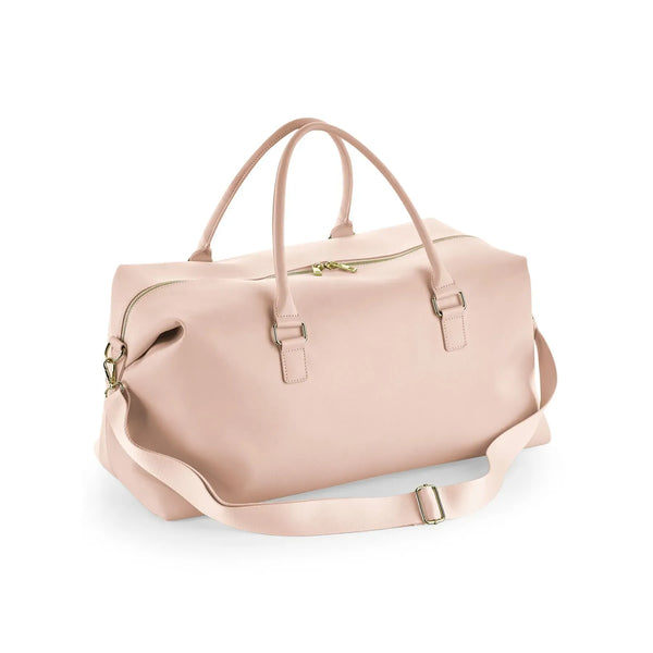 Boutique Weekender rosa - personalizzabile con logo
