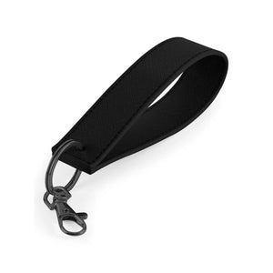 Boutique Wristlet Keyring black/black - personalizzabile con logo