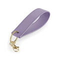 Boutique Wristlet Keyring viola - personalizzabile con logo
