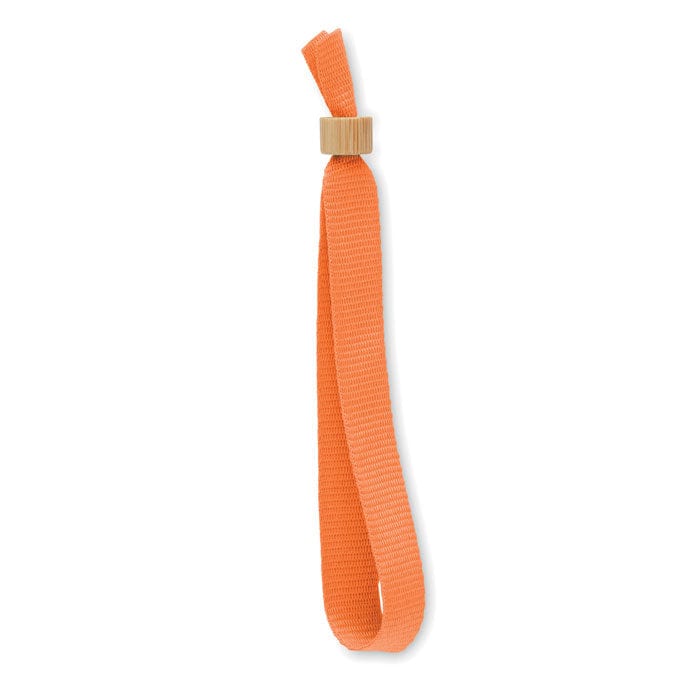 Bracciale in poliestere RPET Colore: arancione €0.34 - MO6706-10