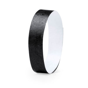 Braccialetto Ankaran nero - personalizzabile con logo