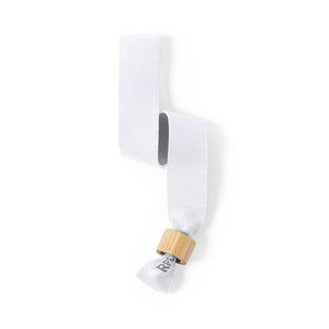 Braccialetto Broch bianco - personalizzabile con logo
