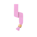 Braccialetto Broch rosa - personalizzabile con logo